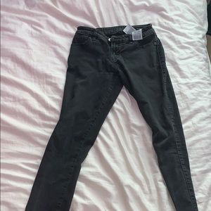 Black skinny jeans
